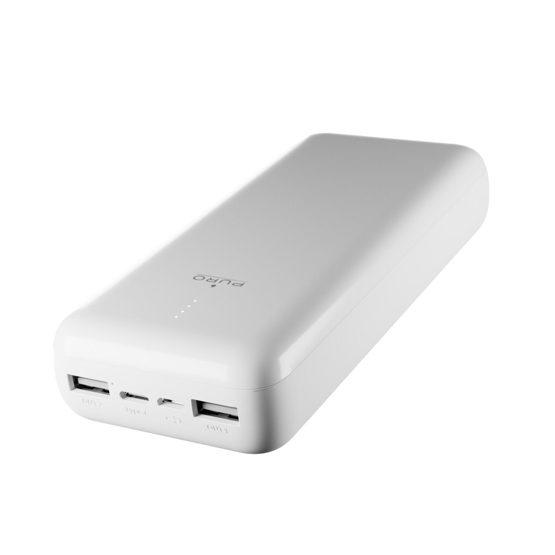 Power Bank 20000mAh USB-C + 2 USB-A Fast Charge Cavo Incluso 2/7