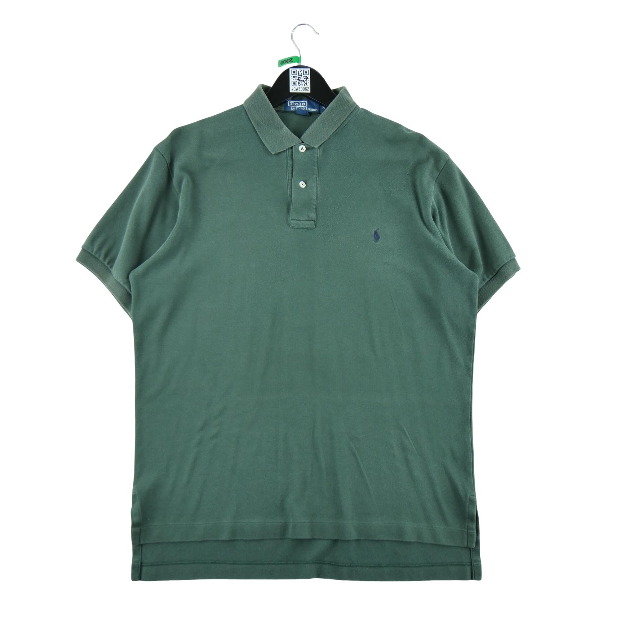 Seconde vie - Polo manches courtes Homme  Vert - Très bon état 2/6