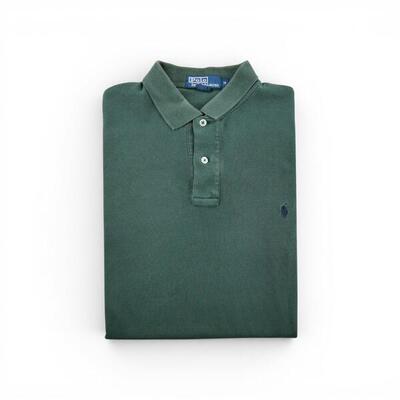Polo uomo maniche corte verde Polo Ralph Lauren