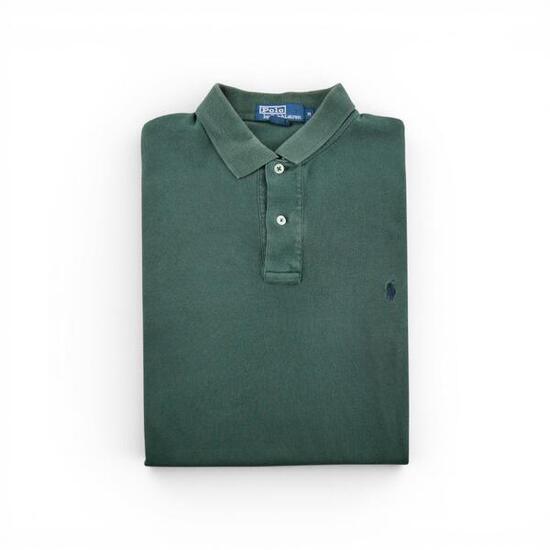 Polo uomo maniche corte verde Polo Ralph Lauren