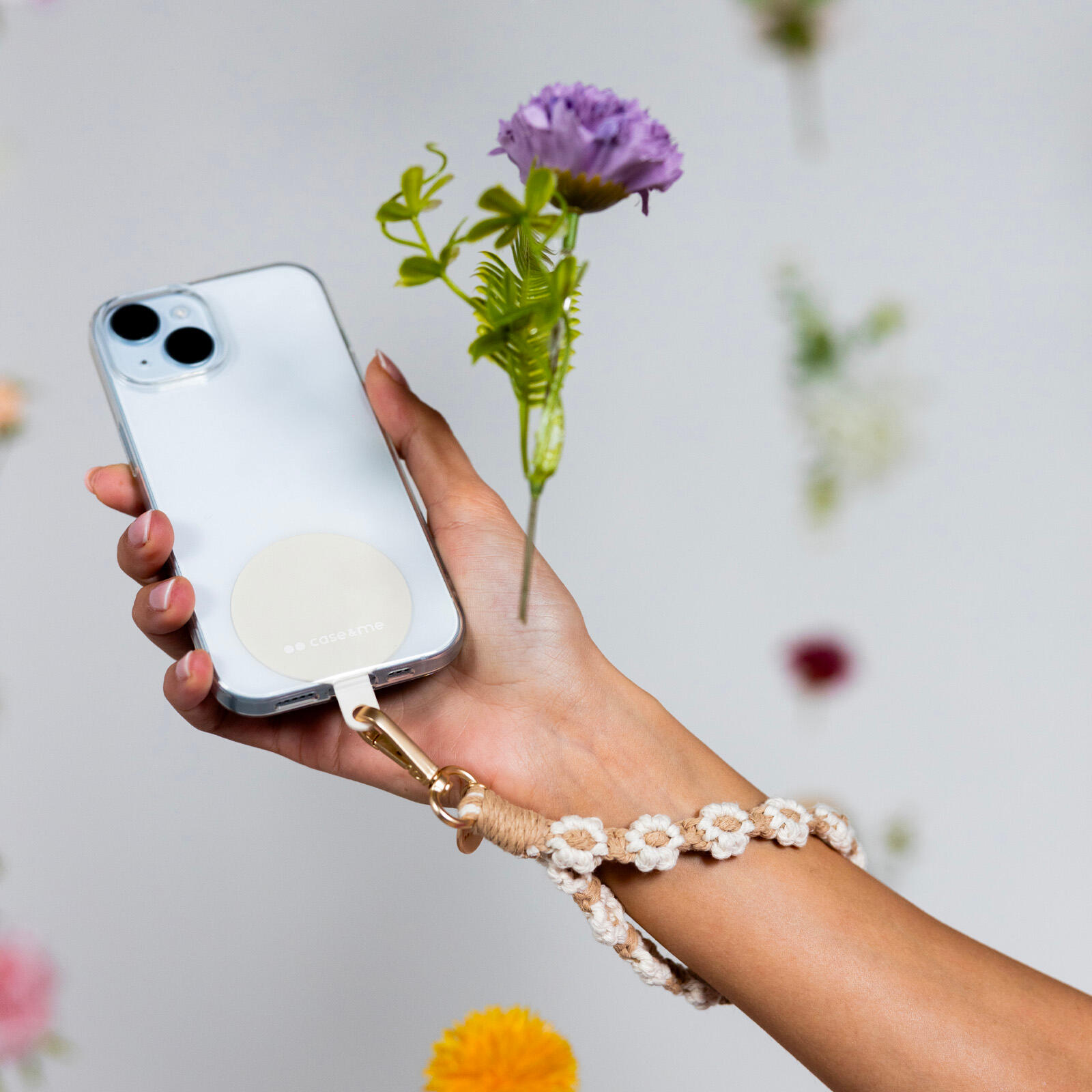 Coco - Braccialetto per smartphone a fiori 2/7