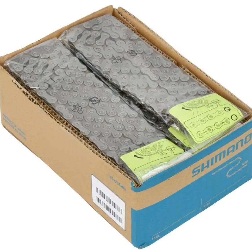 SHIMANO CN-E6070 9-speed E-bike Chain, 118 Links (Workshop Pack).
