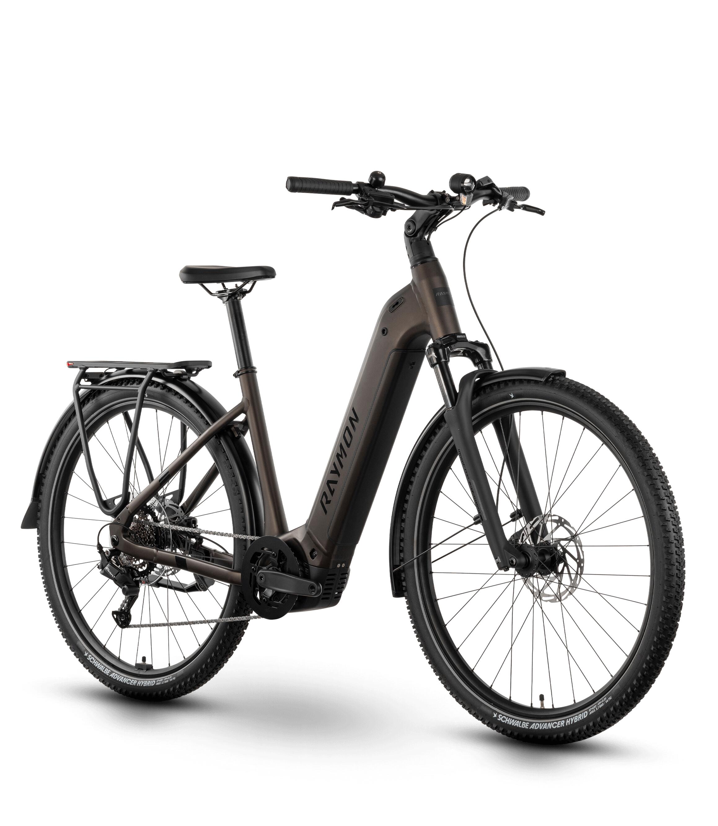 Rower elektryczny Raymon Tahona Wave 600Wh 50cm L  tenmoku / black / honey Bosch 2/3