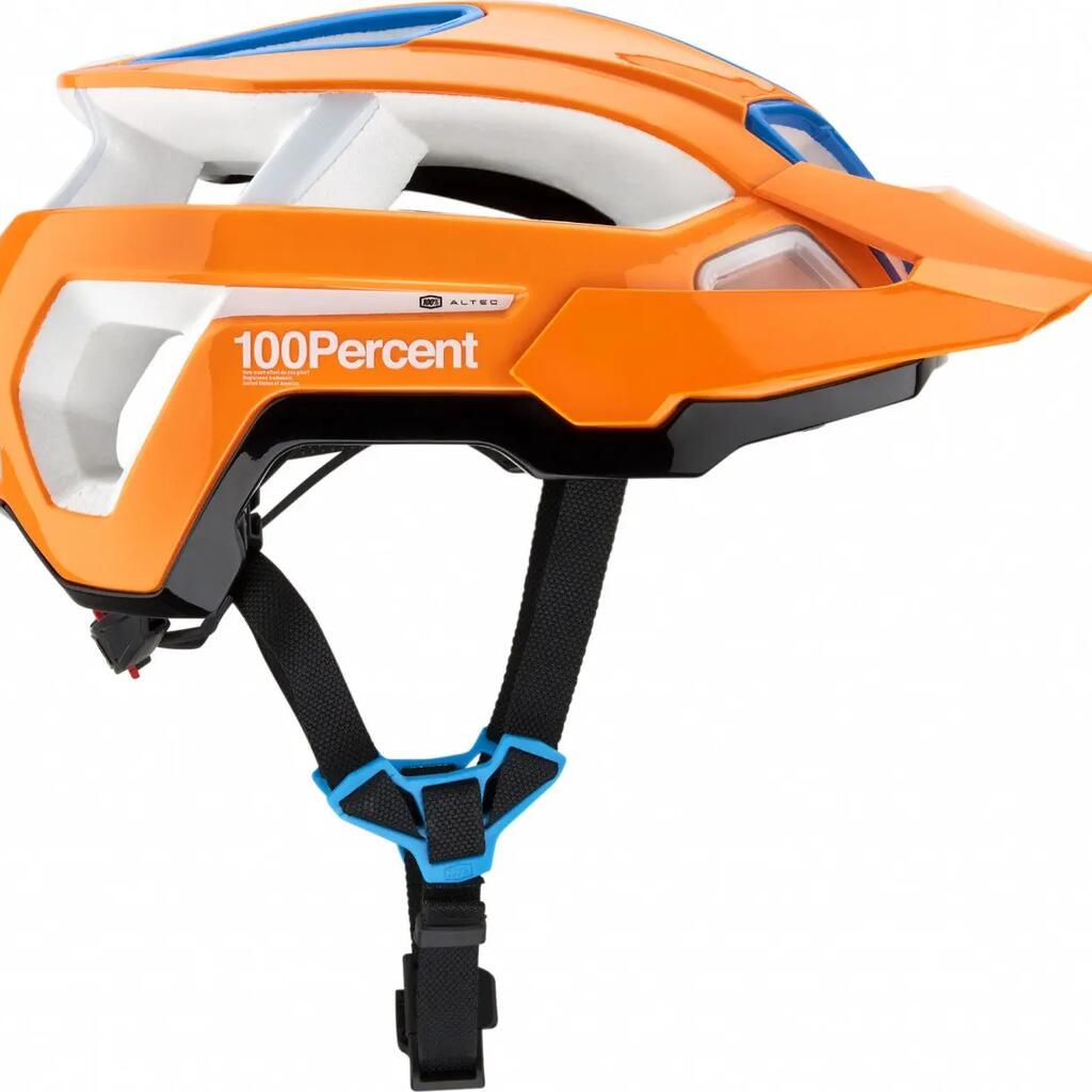 100% Altec Fidlock CPSC / CE Neon Orange Helmet