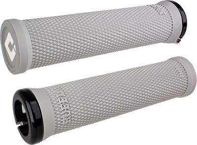 Paar odi ruffian v2.1 grips 135 mm grijs / wit