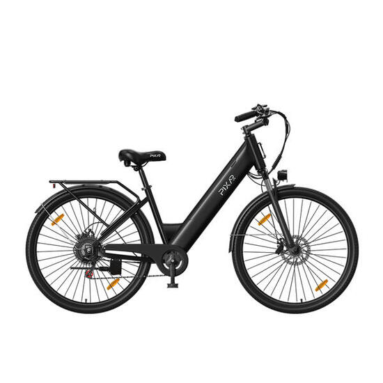 Vélo électrique PIXAR C1, batterie amovible 36 V 13 Ah, Shimano 7 vitesses
