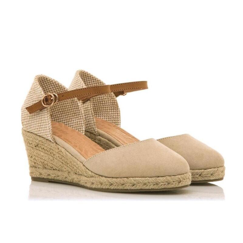 CuÑas Mujer Mustang  Beige 2/4