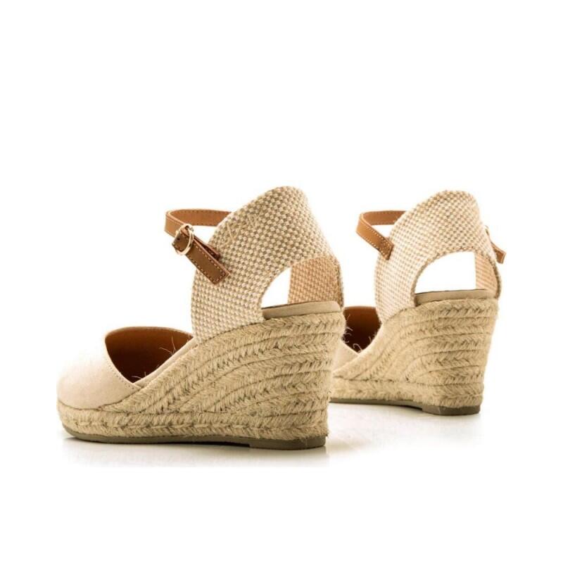 CuÑas Mujer Mustang  Beige 4/4