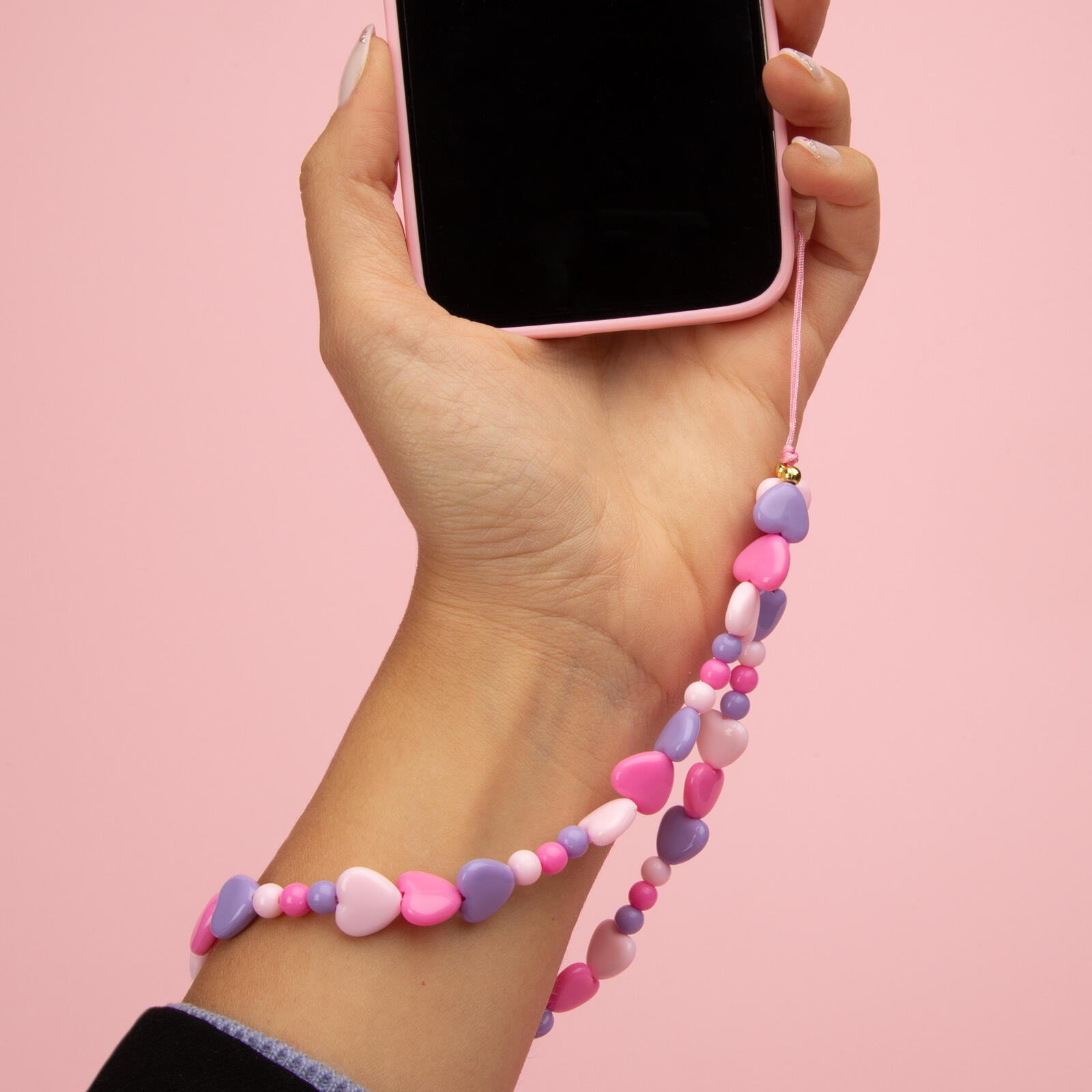 Beads - Ciondolo da polso a perline per smartphone 5/6