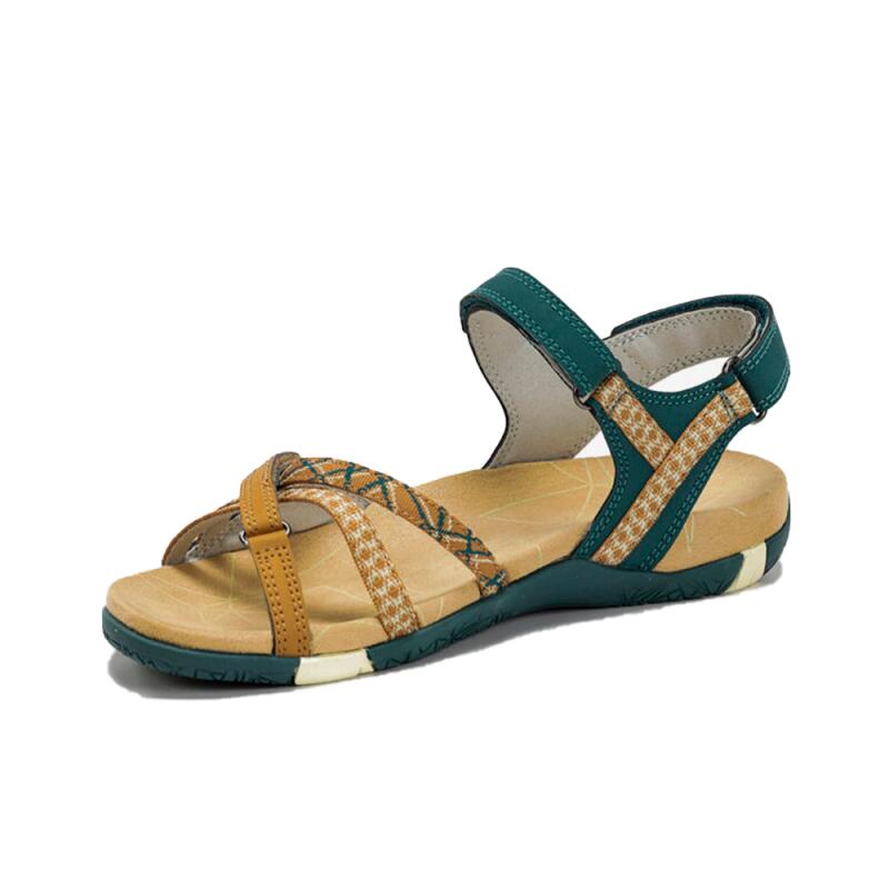 Sandales Plates Femme Chiruca Valencia 14 Marron 2/5