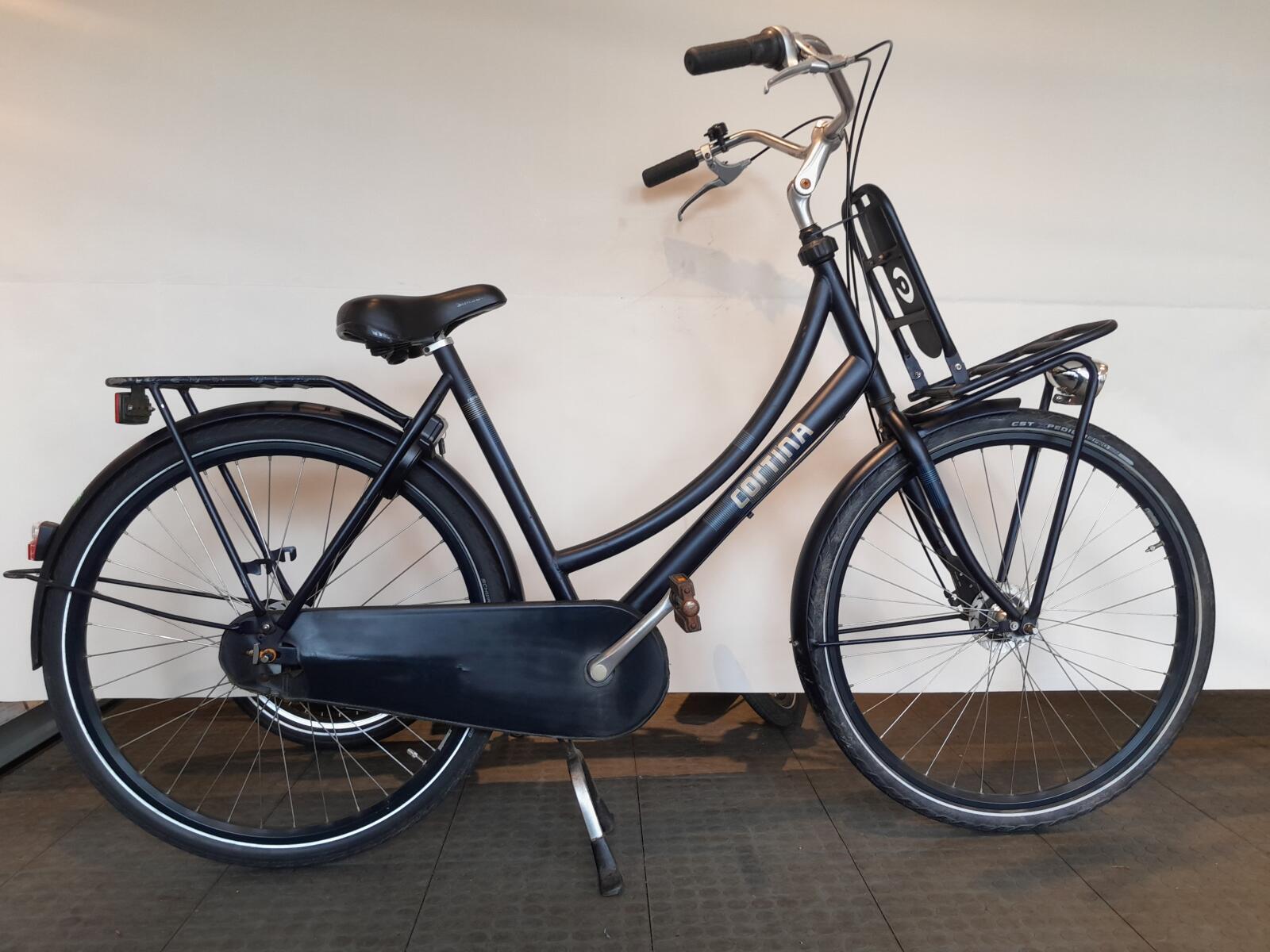 Cortina Roots Transportfiets 28" blauw, 57 cm 1/7