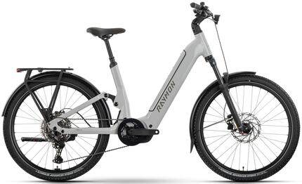 Rower elektryczny Raymon Tavano Comp Wave 800Wh S 45 cm storm white Bosch