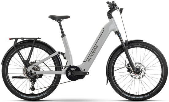 Rower elektryczny Raymon Tavano Comp Wave 800Wh S 45 cm storm white Bosch