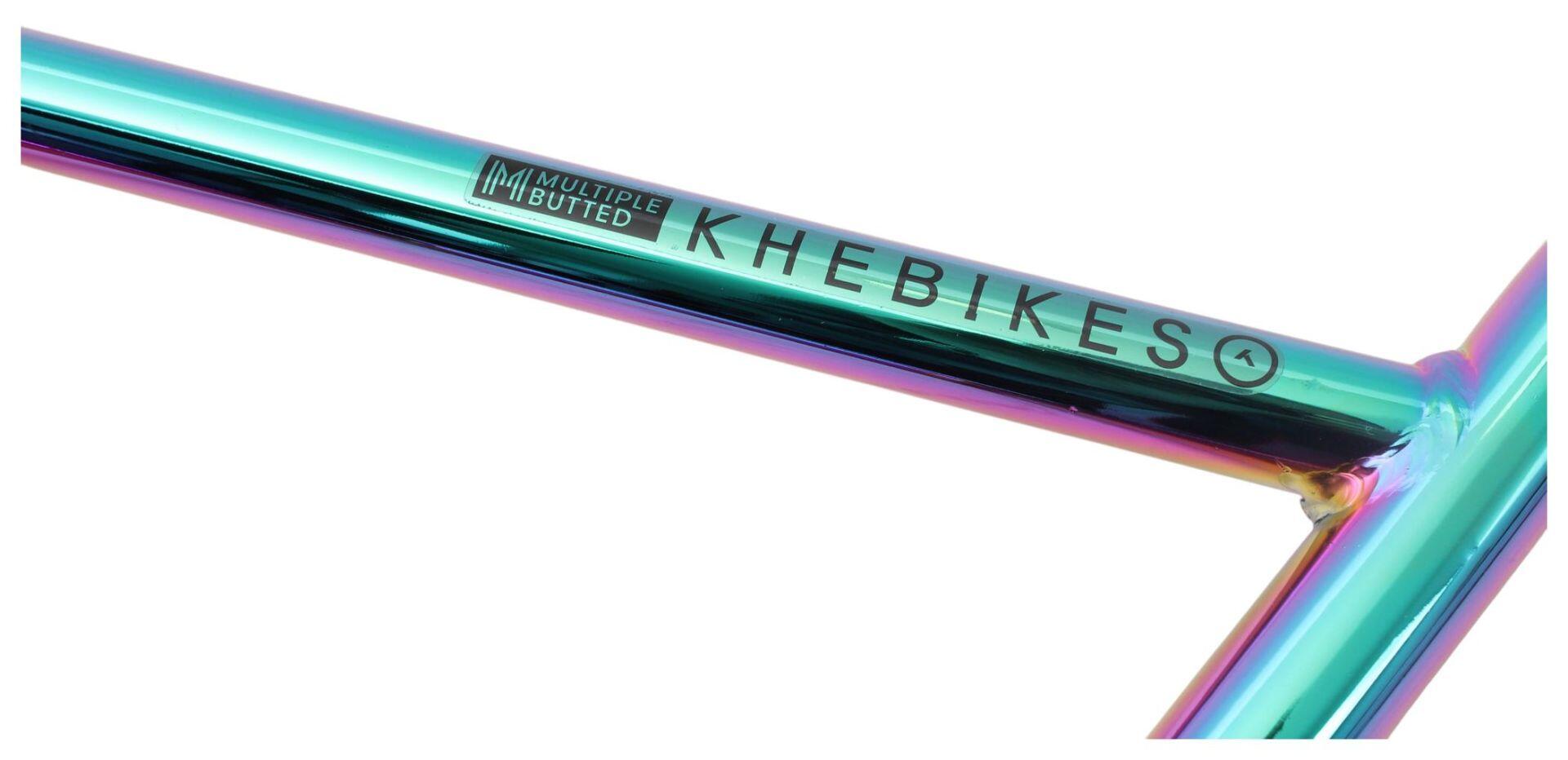 Guidão BMX KHE PRISM 9 polegadas 4 peças Oil Slick 3/7