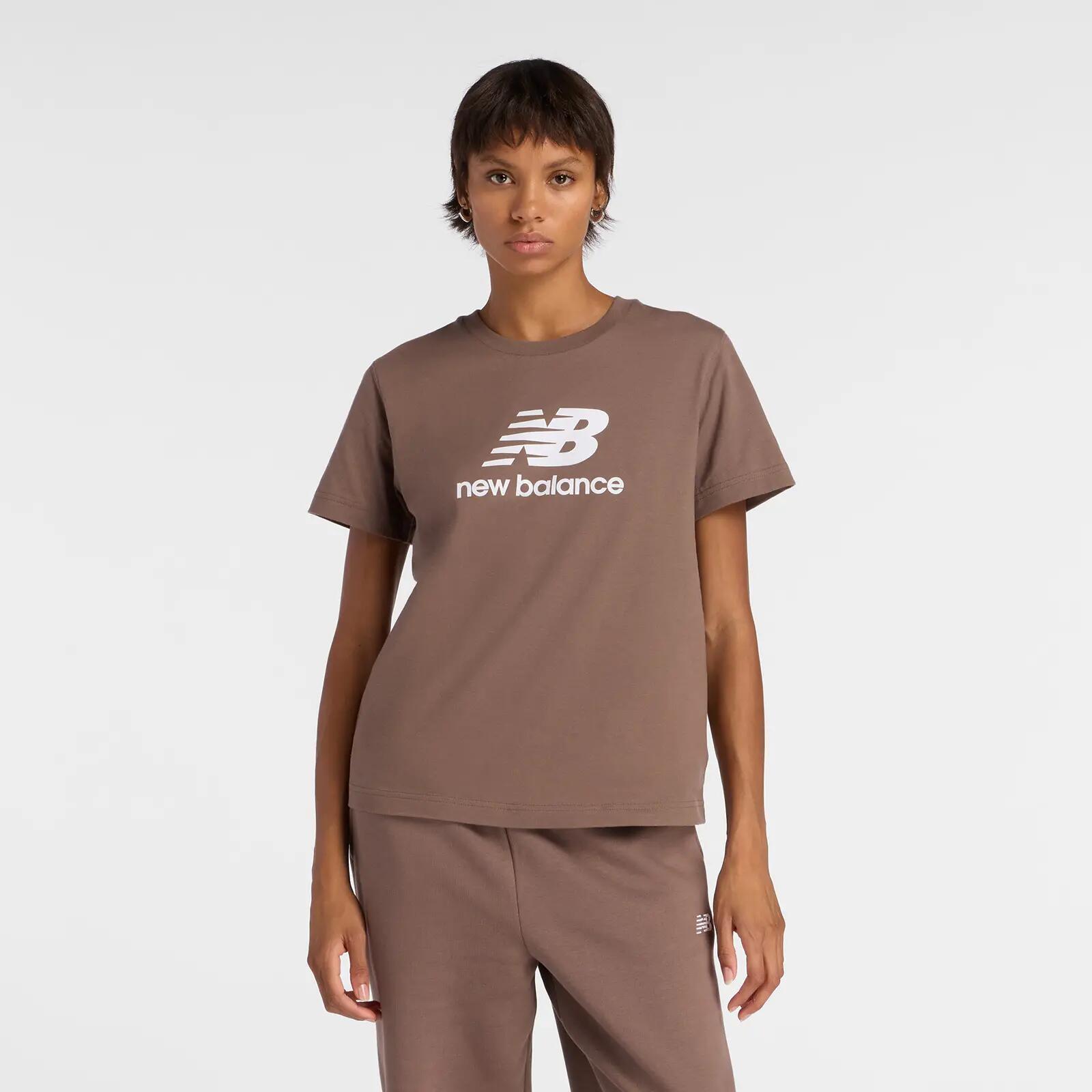 Damskie koszulka NEW BALANCE SPORT ESSENTIALS JERSEY LOGO T-SHIRT Cirtado 1/3