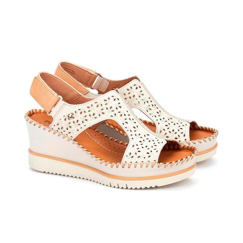 Keilschuhe Damen Pikolinos W3z-1623 Beige 2/3
