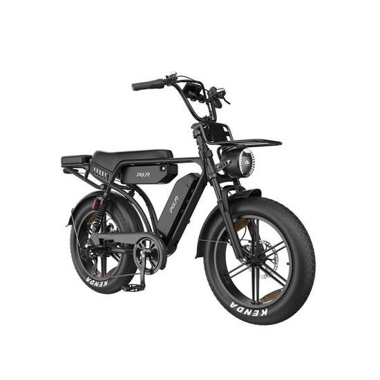 Vélo électrique tout suspendu PIXAR M9 avec double batterie 48 V 35 Ah