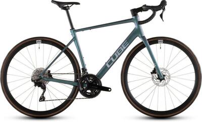 Cube attain slx 58 cm smaragdgrijs/prism, aluminium frame