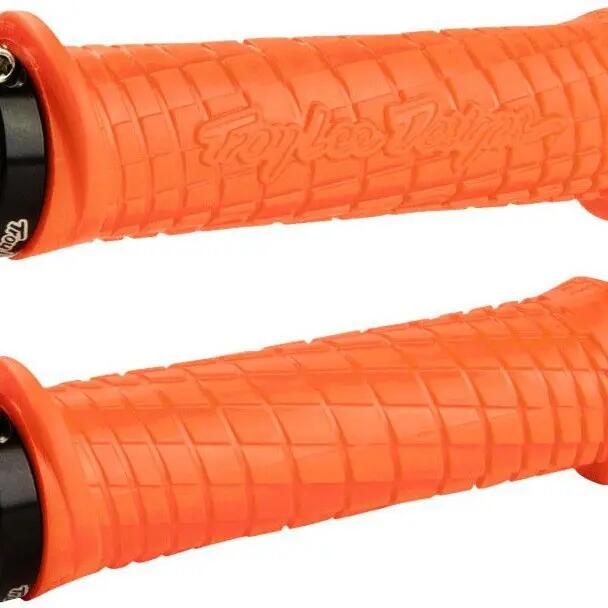 ODI Troy Lee Lock-On Grips - Orange