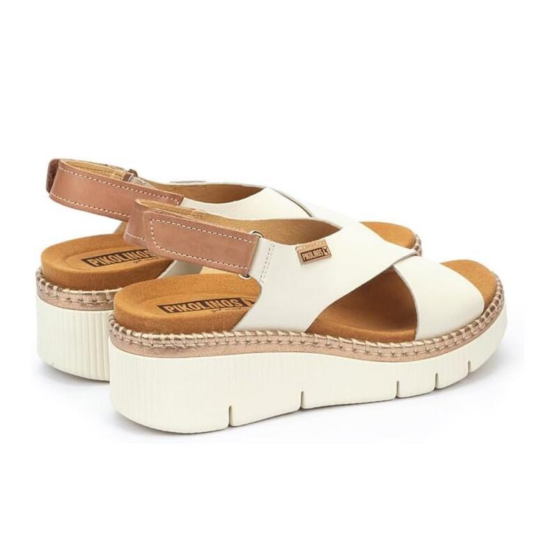 Cunhas Mulher Pikolinos W0k-0606 Bege 3/4