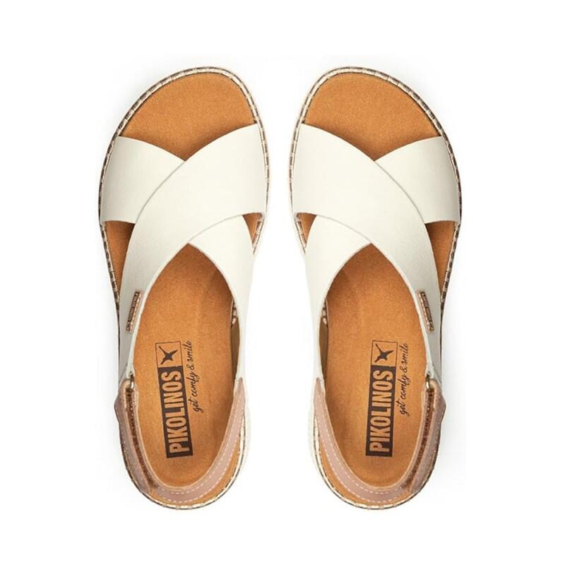 Cunhas Mulher Pikolinos W0k-0606 Bege 4/4