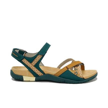 Flache Sandalen Damen Chiruca Valencia 14 Braun