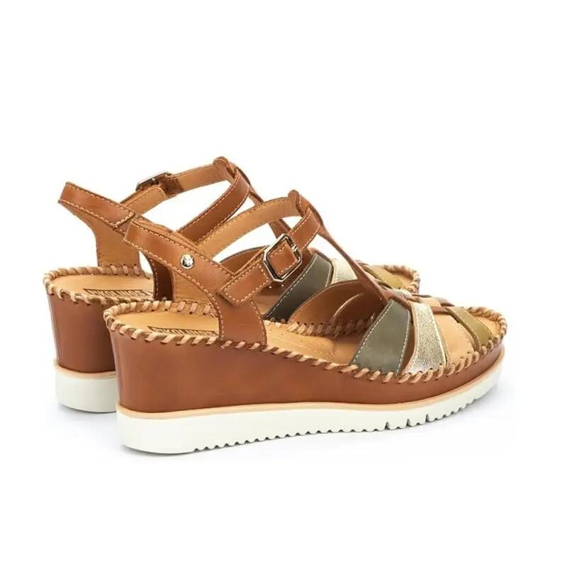 Keilschuhe Damen Pikolinos W3z-1836 Braun 4/4