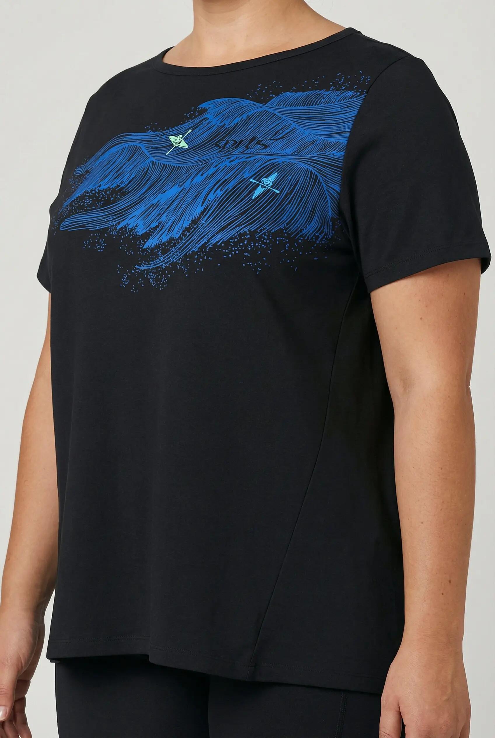 Femme T-shirt technique ondulations et manches courtes 3/7