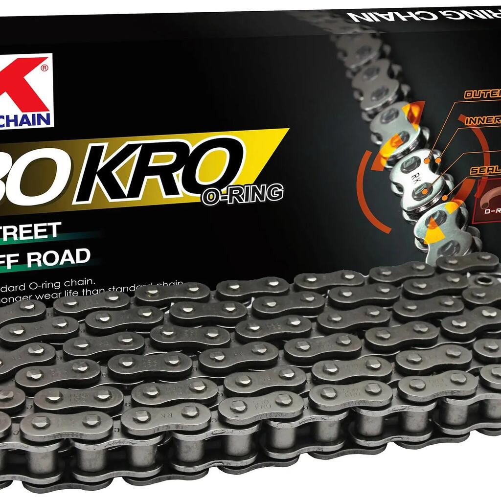RK 530 KRO 122 N Open Chain, Grey