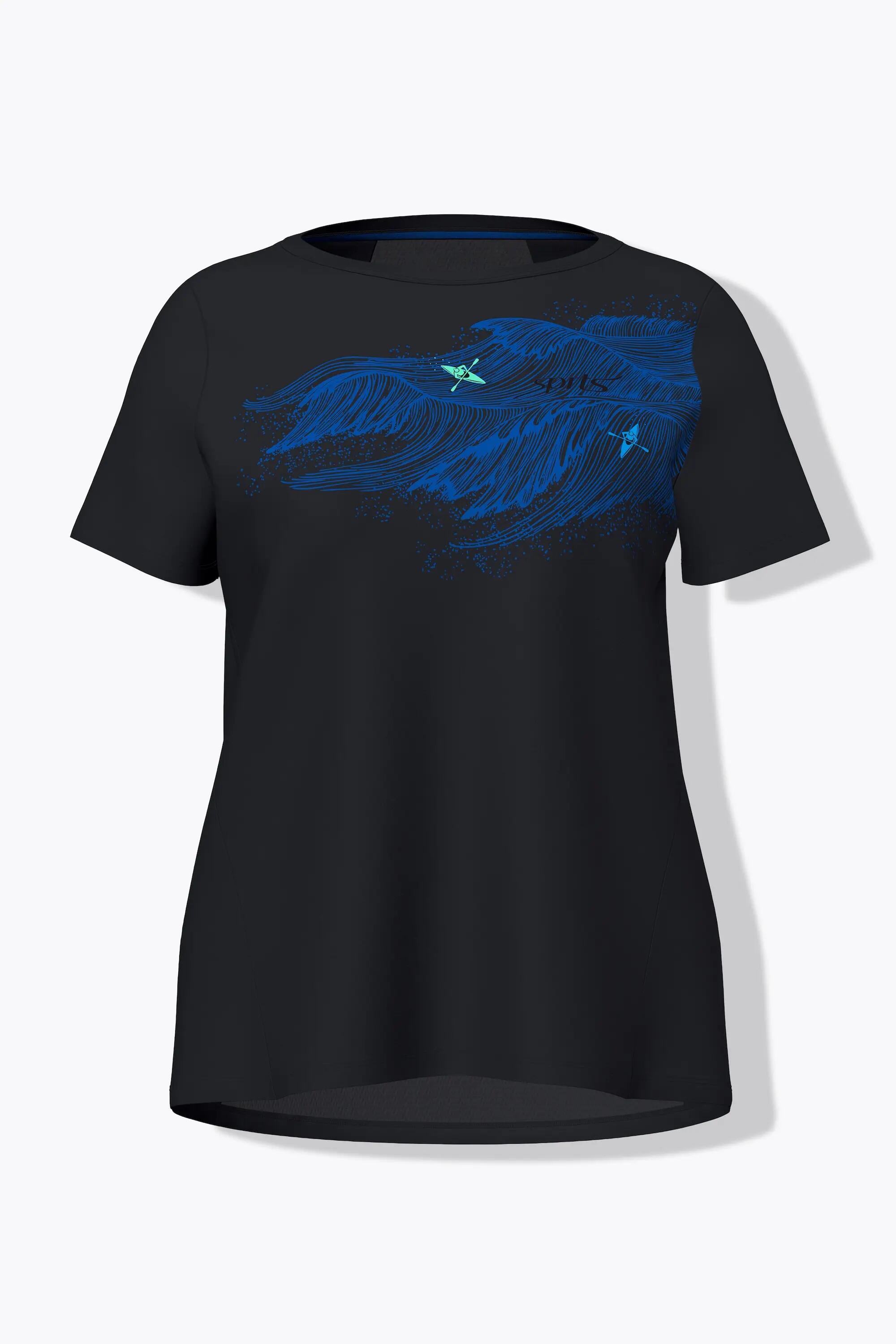 Femme T-shirt technique ondulations et manches courtes 5/7