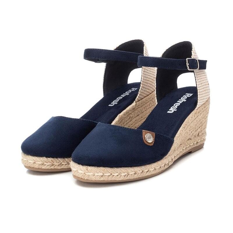 Wedges Dames Refresh  Blauw 3/4
