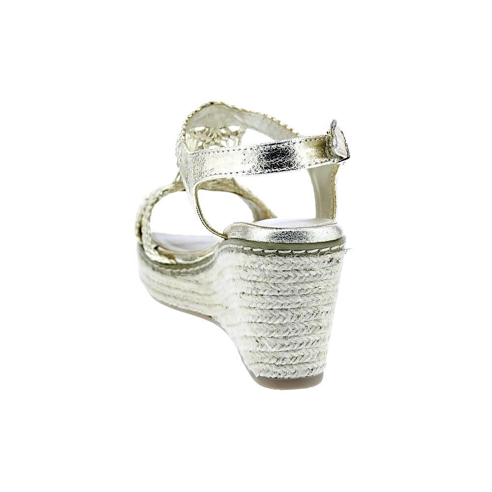 Jute Schoenen Dames Xti  Metallic 3/4