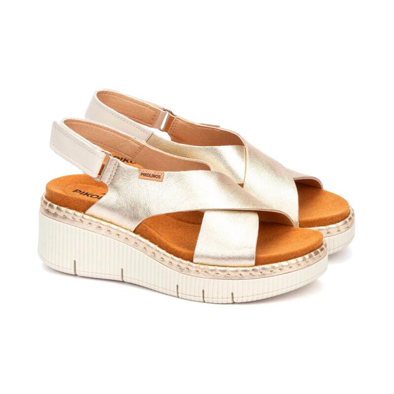 Wedges Dames Pikolinos W0k-0606 Metallic 2/3