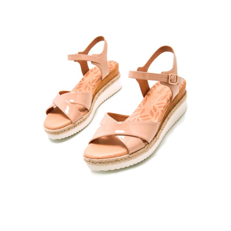 CuÑas Mujer Mustang  Beige 2/3