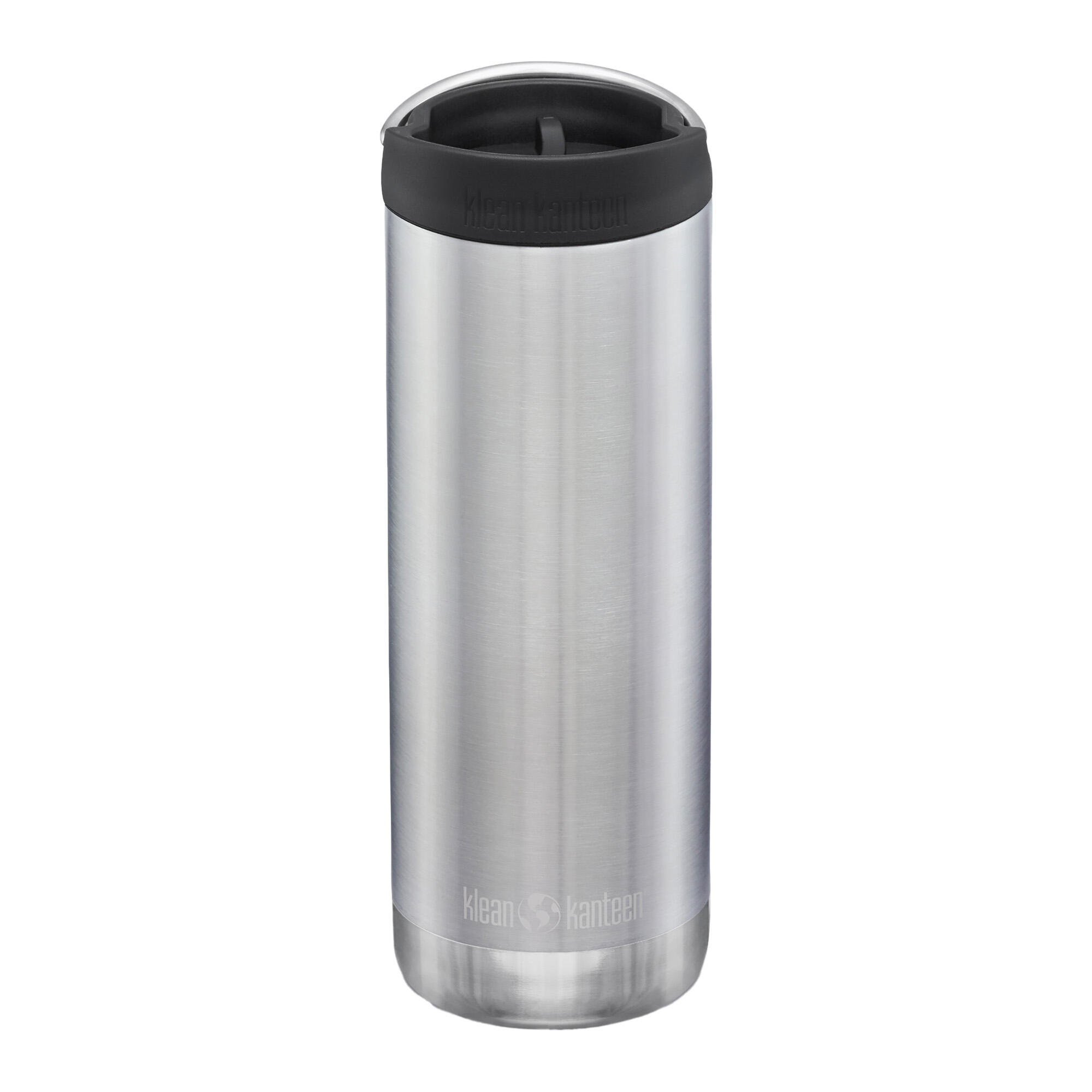 Botella Termica TKWide Klean Kanteen con Café Cap 16oz -473ml plateado 7/7