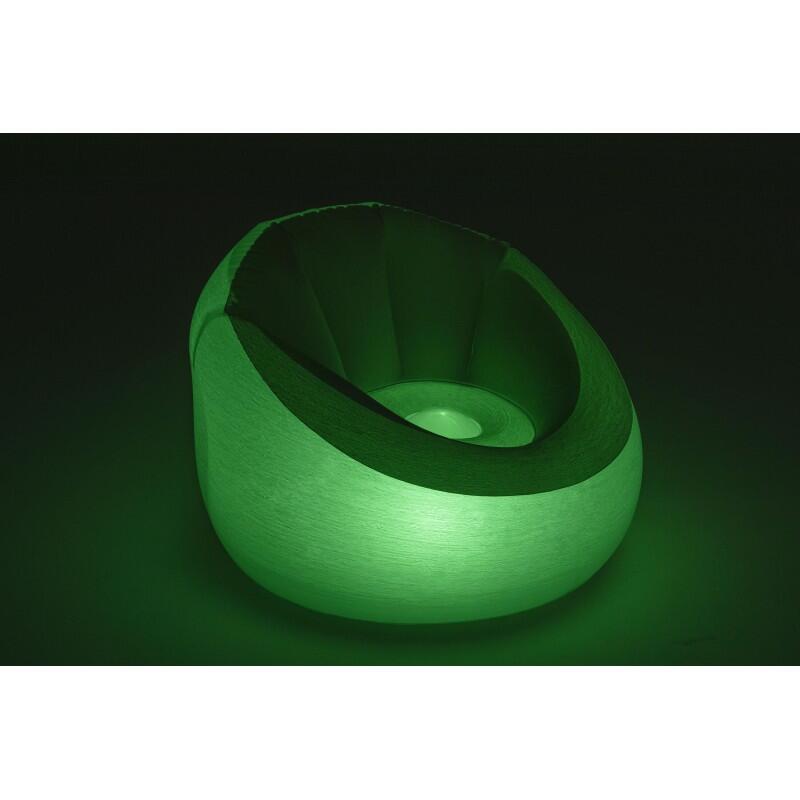 Bestway Fauteuil gonflable à LED Inflate-A-Chair 102 x 97 x 71 cm 6/6
