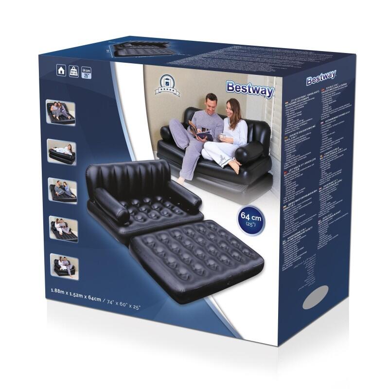 Fauteuil gonflable Bestway Noir 7/7
