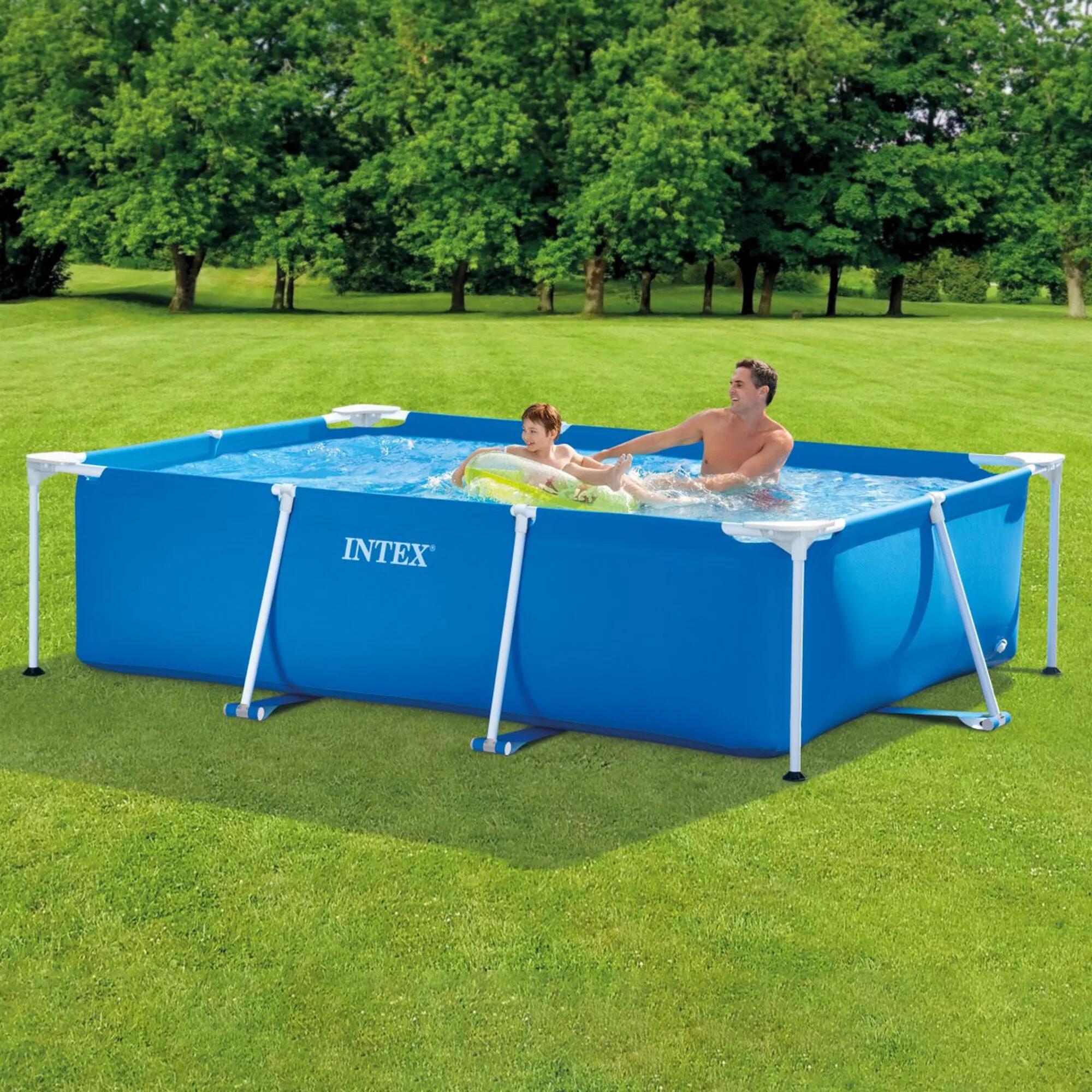 PISCINE TUBULAIRE INTEX METAL FRAME 2,60 X 1,60CM X 0,65 M 2/7