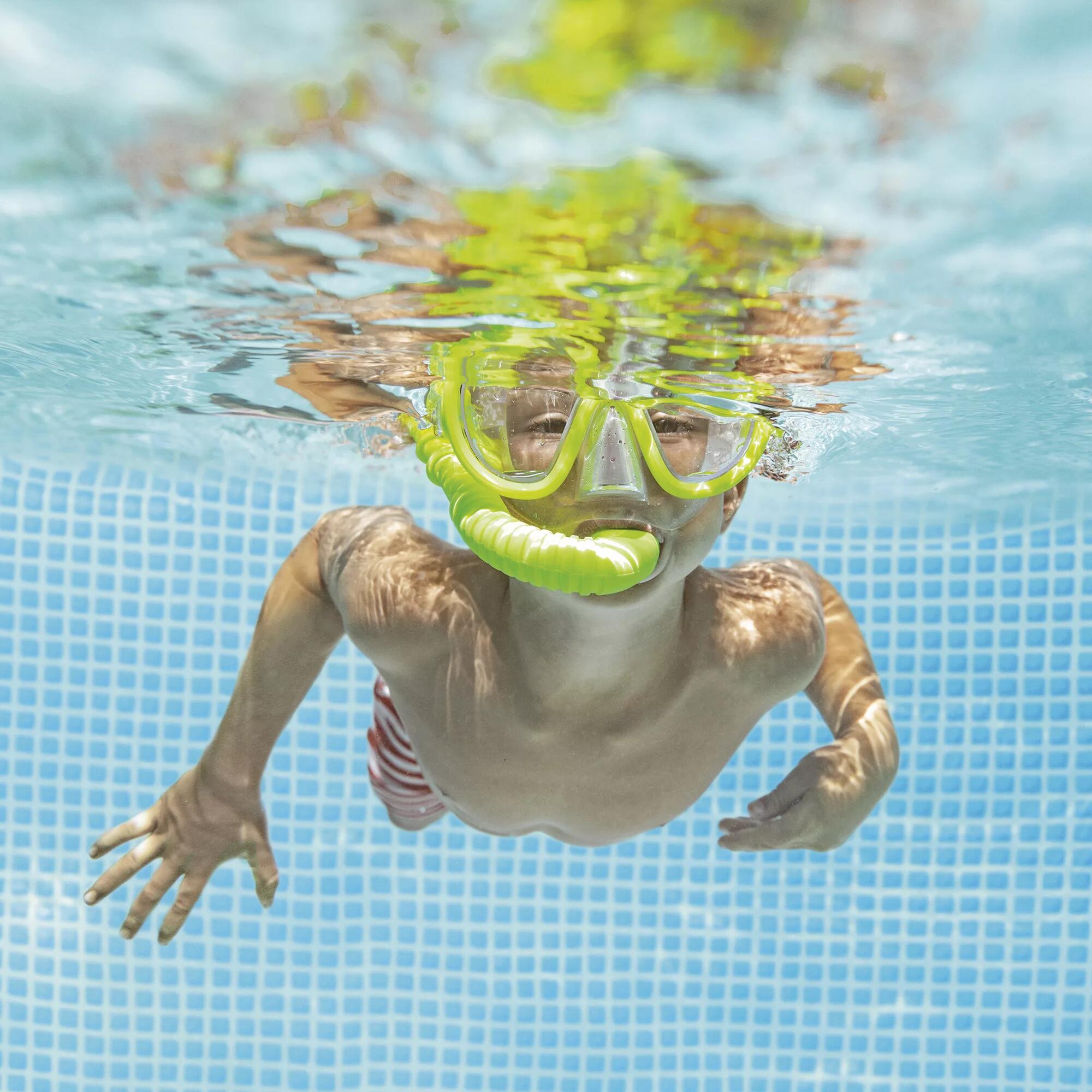 PISCINE TUBULAIRE INTEX METAL FRAME 2,60 X 1,60CM X 0,65 M 4/7