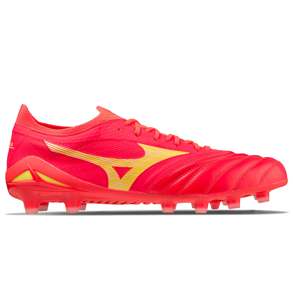 Crampons Mizuno Morelia Neo IV B Elite Rouge néon 6/6