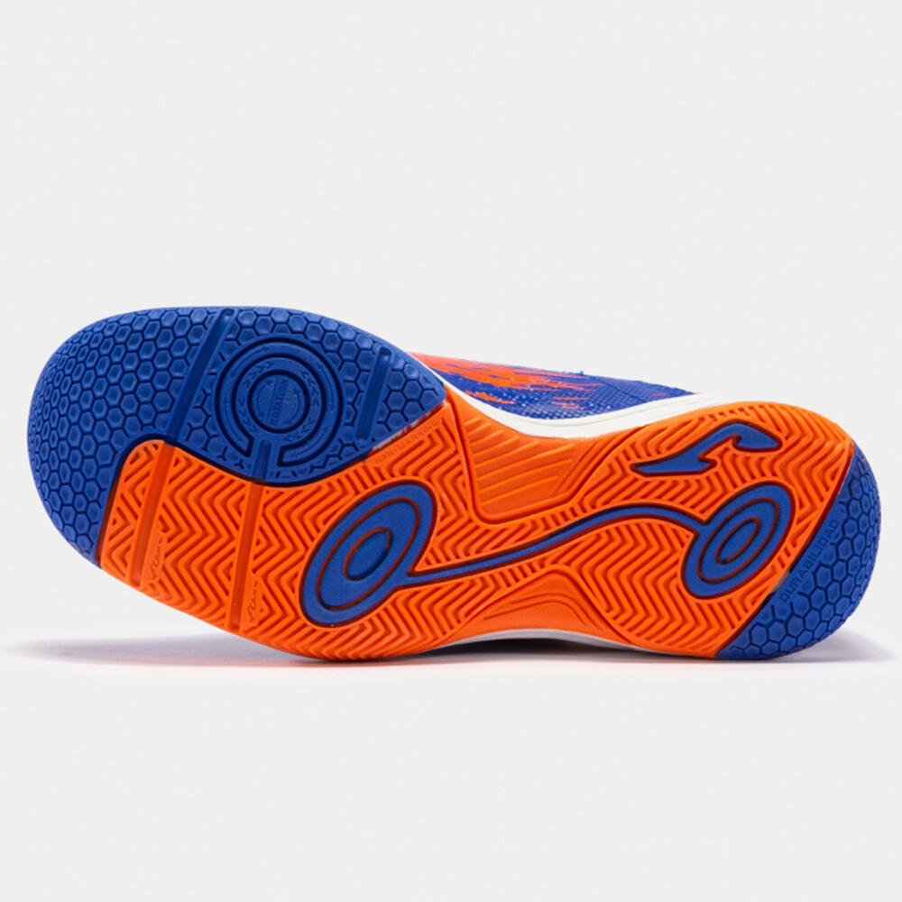 Zapatillas de fútbol sala niño Joma Supercopa Jr IN, azul 2/6