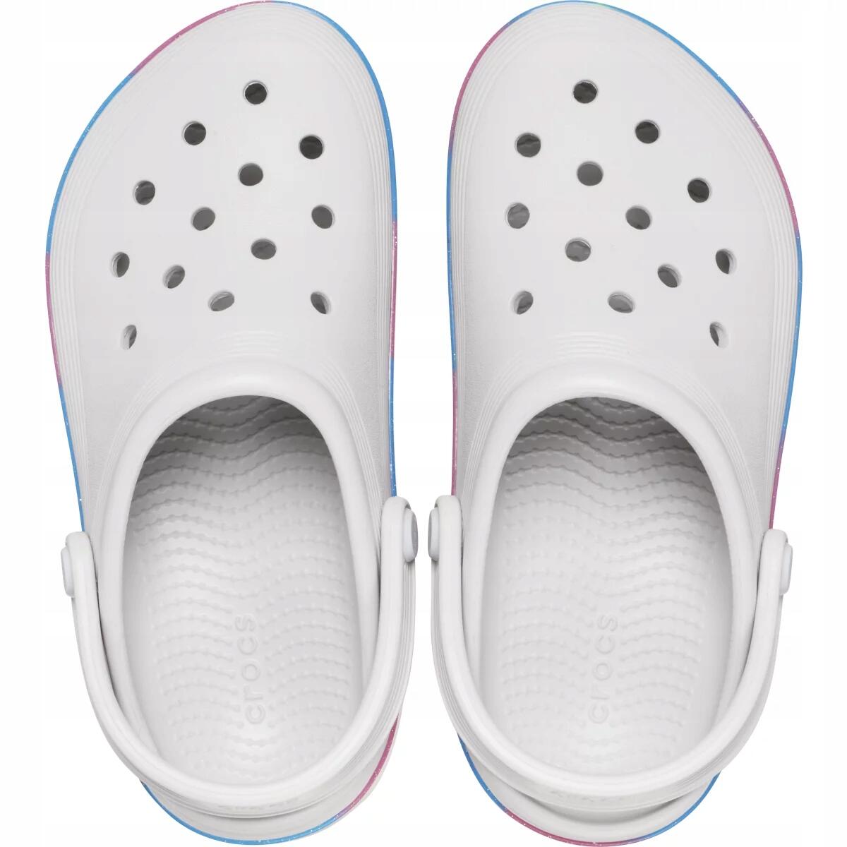 Chaussons pour enfants Crocs Off Court Glitter Band Clog T 6/6