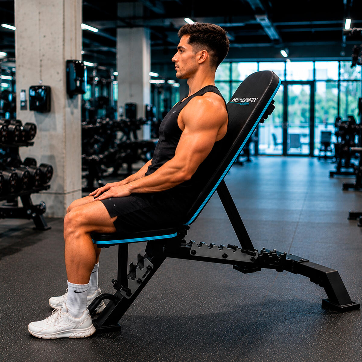 Banco de pesas Max Bench Behumax 4/5