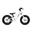 Bicicletă fără pedale pentru copii 12" MINI LIGHT din aluminiu. White Cross