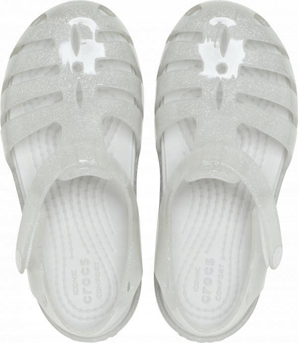 Sandali Ragazzo Crocs Isabella grigio 6/6