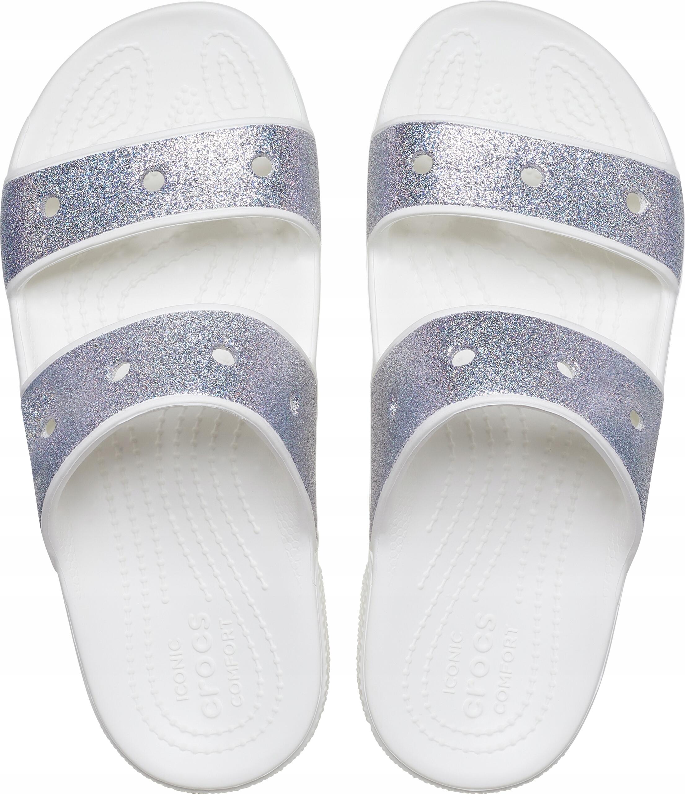 Klapki Dla Dorosłych Crocs Classic Glitter Sandal 6/6