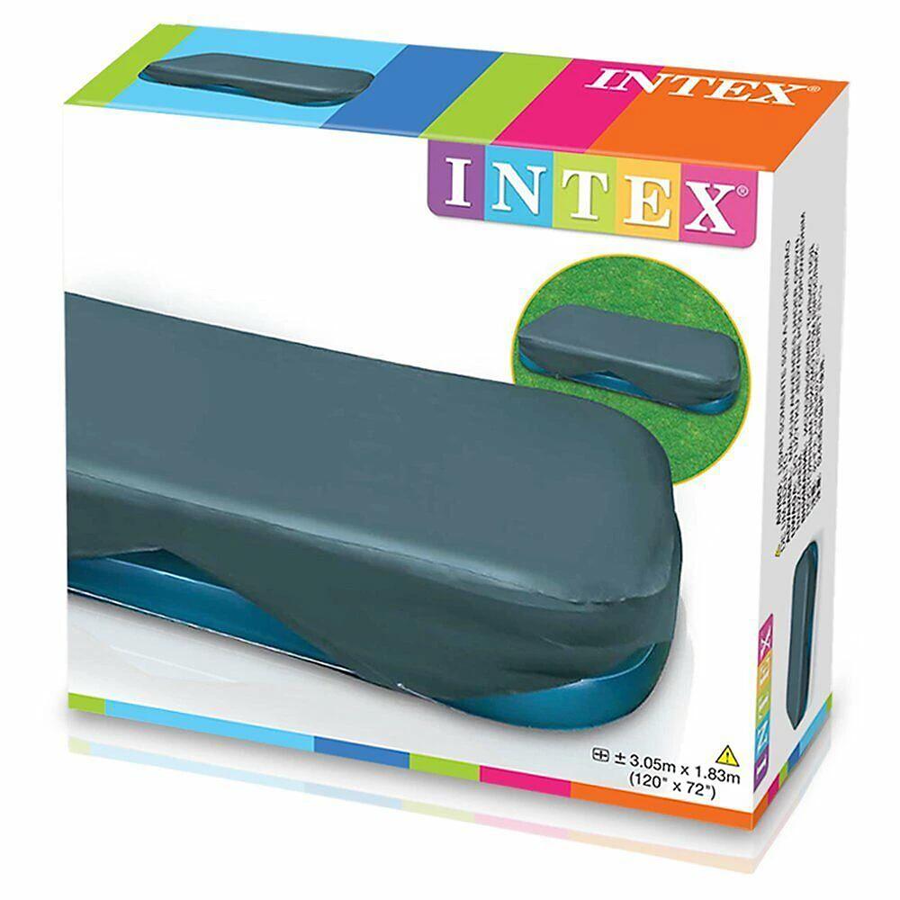 Intex Abdeckung für aufblasbare rechteckige Pools 262 x 175 cm und 305 x 183 cm 5/7