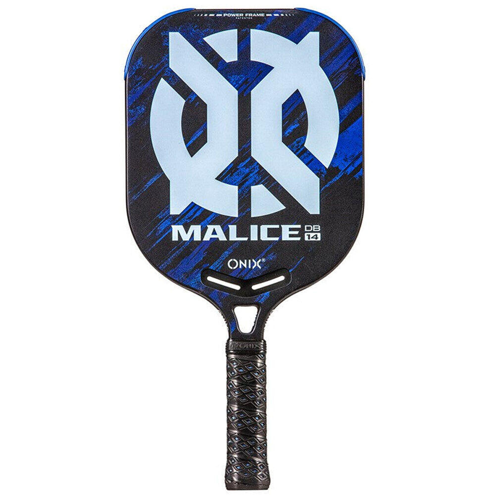 Onix Malice DB Open Throat Pickleball Paddle 16mm Pickle Sports Racquet Blue