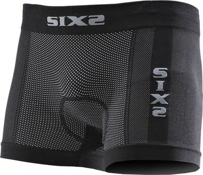 Boxer Sixs Con Box2 Sfondo Nero / Carbonio
