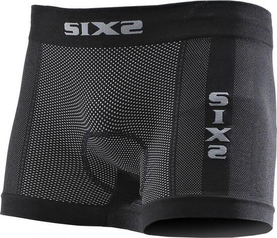 Boxer Sixs Con Box2 Sfondo Nero / Carbonio